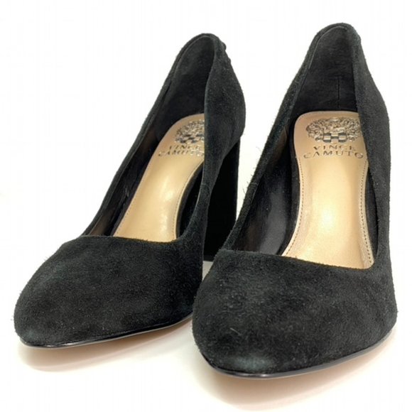 Vince Camuto Leather Corset 4" Block Heels - Picture 5 of 6